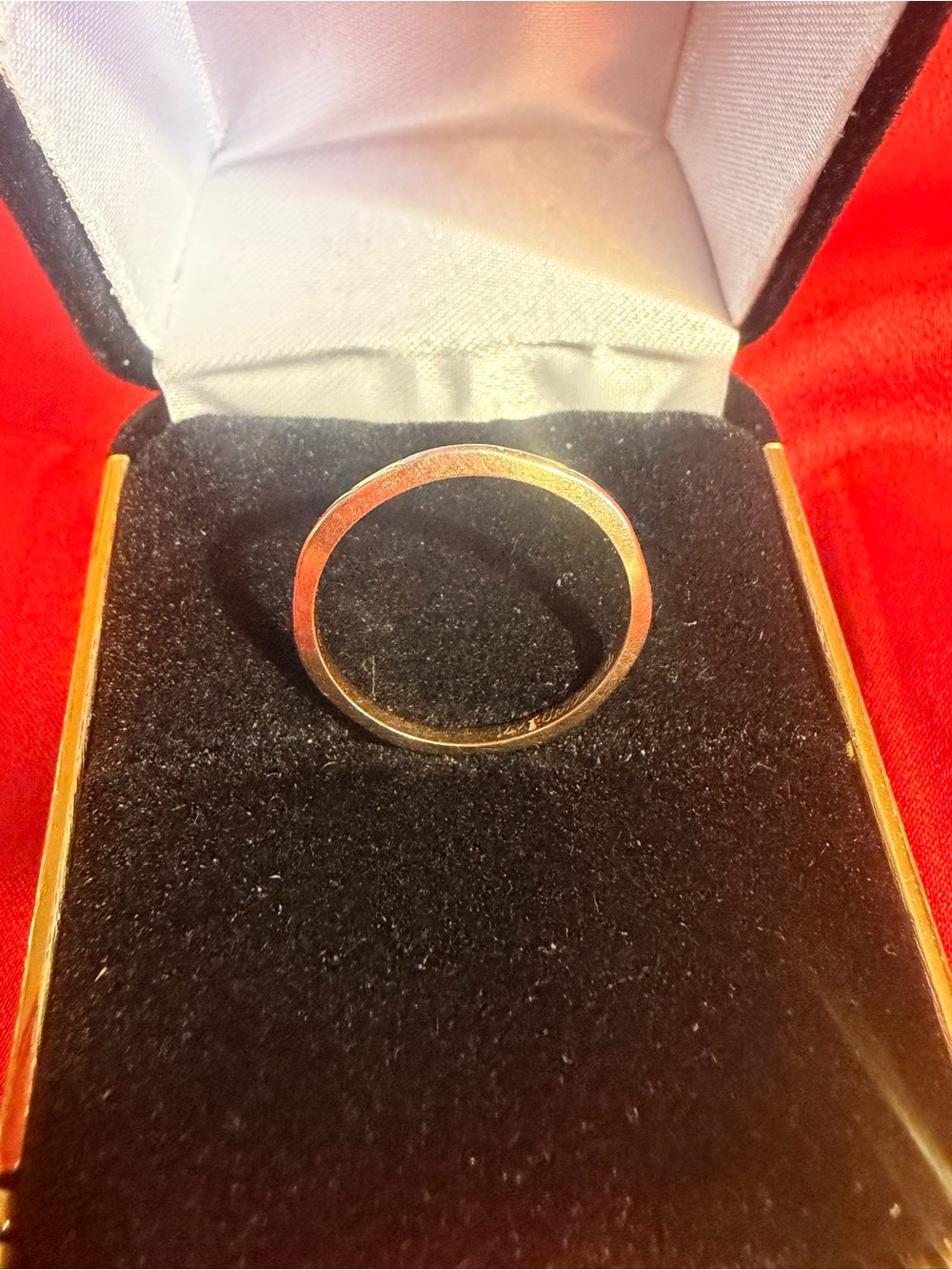 14k Artcarved vintage wedding band - Picture 3 of 6